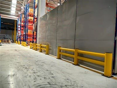 Πλαστικά φράγματα σιδηροτροχιάς στρογγυλού σωλήνα