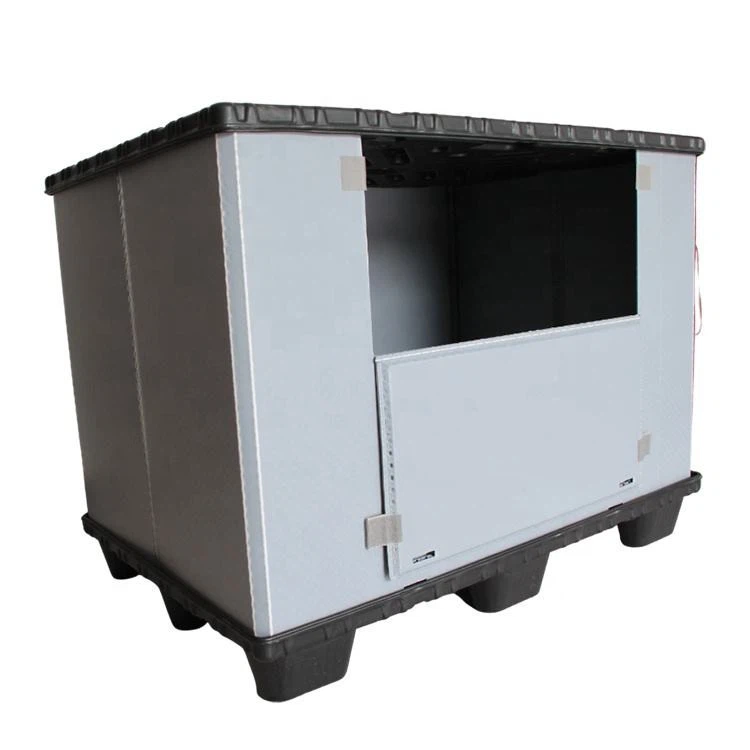 Hdpe Plastic PP Collapsible Pallet Sleeve Storage Box suppliers